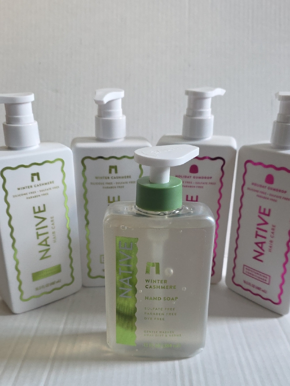 NATIVE SHAMPOO, CONDITIONER AND HAND SOAP SET